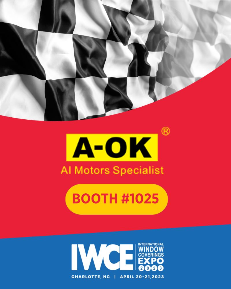 A-OK all'IWCE 2023 International Window Coverings Expo